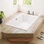 Super Deep Double Ended Inset Bath 1800 x 1200mm - Gemini