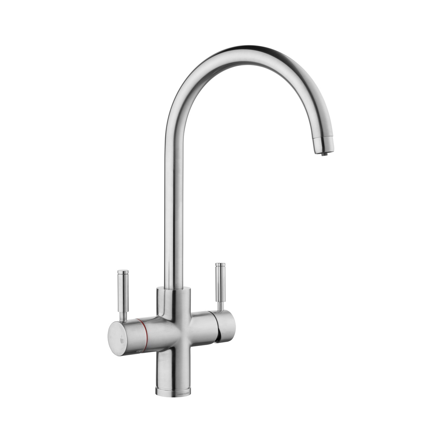 Rangemaster GEO Intense Round Brushed Chrome 4 in 1 Instant Boiling Water Kitchen Tap Rangemaster GEO Intense Round Brushed Chrome 4 in 1 Instant Boiling Water Kitchen Tap