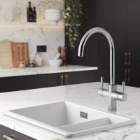 Rangemaster GEO Intense Round Chrome 4 in 1 Boiling Water Kitchen Tap Rangemaster GEO Intense Round Chrome 4 in 1 Boiling Water Kitchen Tap