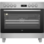 Beko 90cm Single Oven Electric Range Cooker - Stainless Steel