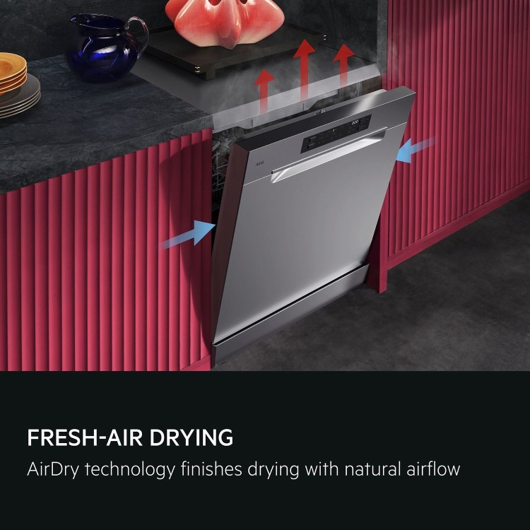 AEG 5000 Freestanding Dishwasher - White