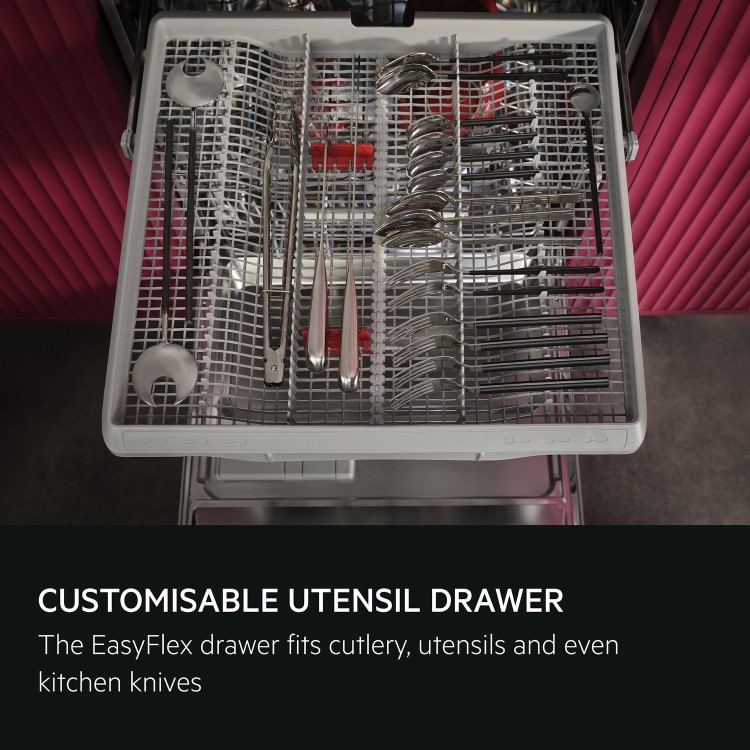 AEG 6000 Freestanding Dishwasher - Stainless Steel