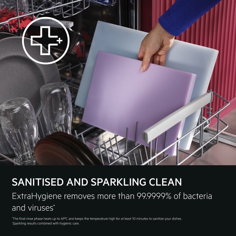 AEG 6000 Freestanding Dishwasher - Stainless Steel