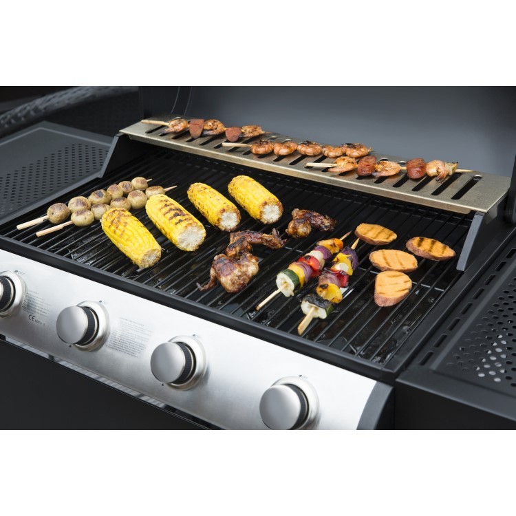George Foreman GFGBBQ4Q 4 Burner Gas BBQ