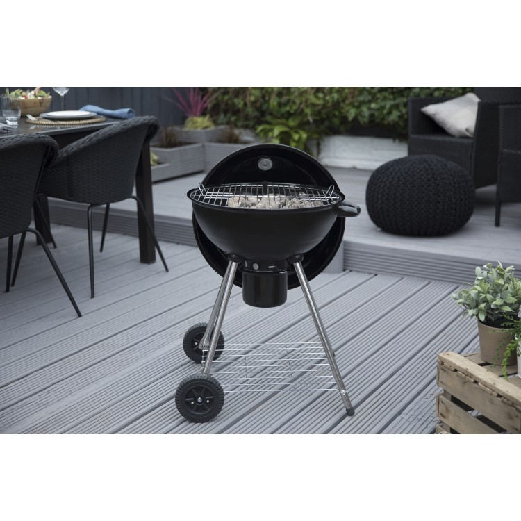 GRADE A1 - George Foreman GFKTBBQ Kettle Charcoal BBQ