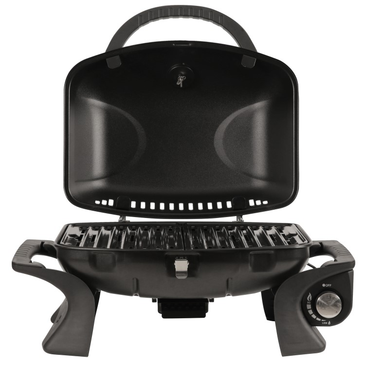GRADE A1 - George Foreman GFSBBQ1 Go Anywhere Gas BBQ