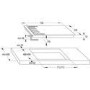 Refurbished Hisense GG773B 75cm 5 burner Gas on Glass Hob Black