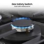 Hisense 60cm Gas on Glass 4 Burner Gas Hob - Black