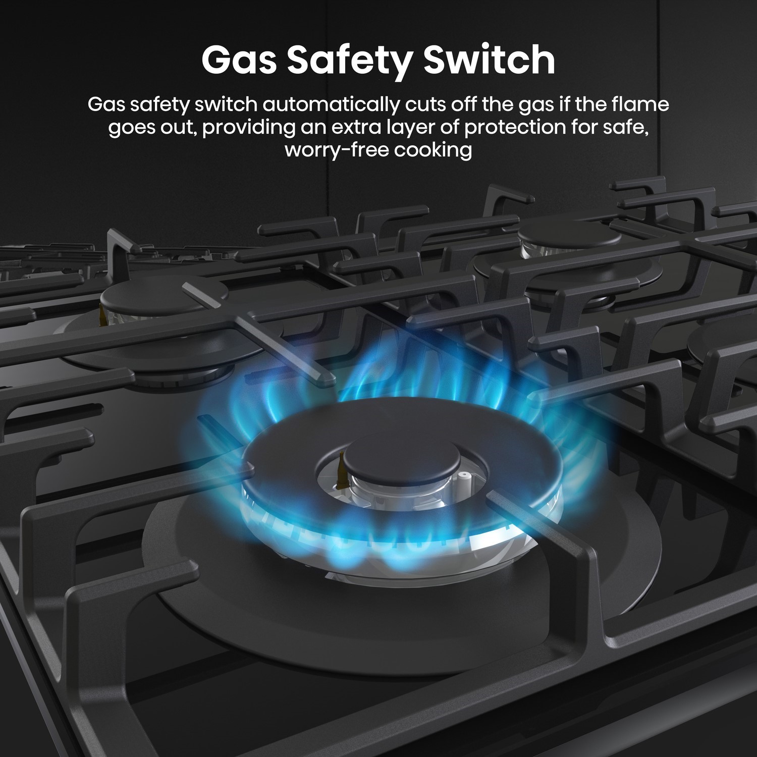 Gas safety switch.