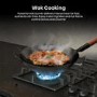 Hisense 60cm 4 Burner Gas on Glass Hob - Black