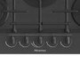 Refurbished Hisense GG773B 75cm 5 burner Gas on Glass Hob Black