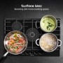 Hisense 75cm Gas on Glass 5 Burner Gas Hob - Black