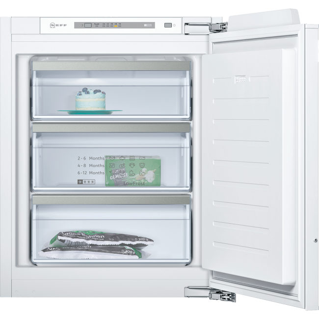 GRADE A1 - Neff GI1113F30 72 Litre Integrated In Column Freezer 72cm Tall Low Frost 56cm Wide - White