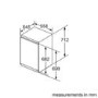 Neff N50 77 Litre In-column Integrated Freezer