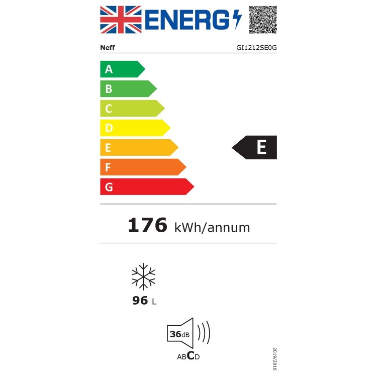 Neff N50 96 Litre In-column Integrated Freezer