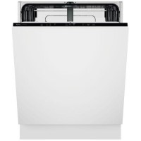 AEG 5000 AirDry Integrated Dishwasher - Black control panel