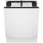 AEG 5000 AirDry Integrated Dishwasher - Black control panel