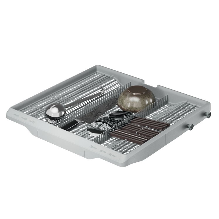 AEG 5000 AirDry Integrated Dishwasher - Black control panel
