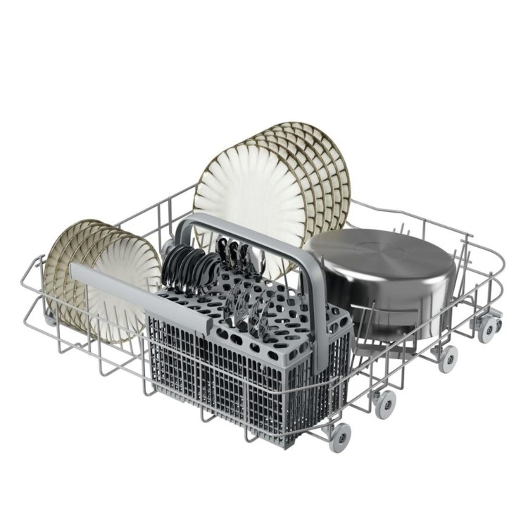 AEG Integrated Dishwasher - Black control panel B-rated