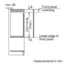 Neff N70 27 Litre Integrated In-column Tall Freezer