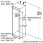 Neff N90 211 Litre In-column Integrated Freezer