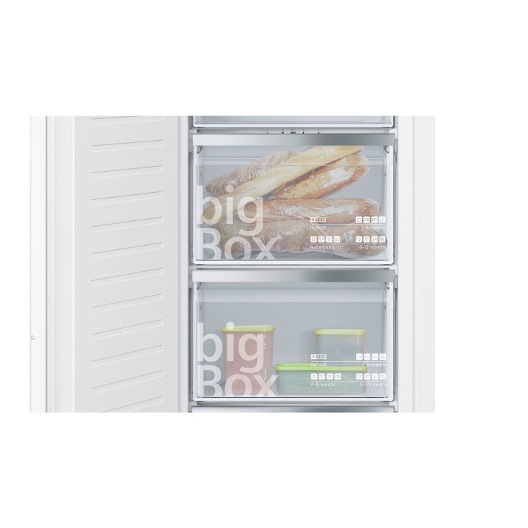 Siemens GI81NAE30G 56cm Wide Frost Free Integrated Upright Freezer - White