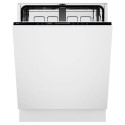 GI8200A1SN AEG Series 8000 AirDry Integrated Dishwasher - A-rated Black Control Panel