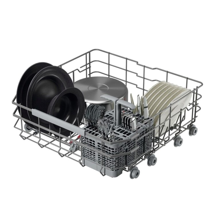 AEG Series 8000 AirDry Integrated Dishwasher - A-rated Black Control Panel