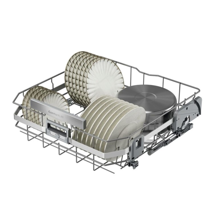 AEG Series 8000 ComfortLift Integrated Dishwasher - A-rated Black Control Panel