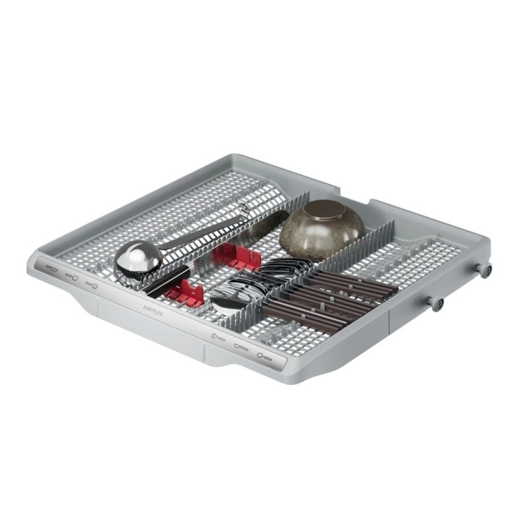 AEG Series 8000 ComfortLift Integrated Dishwasher - A-rated Black Control Panel