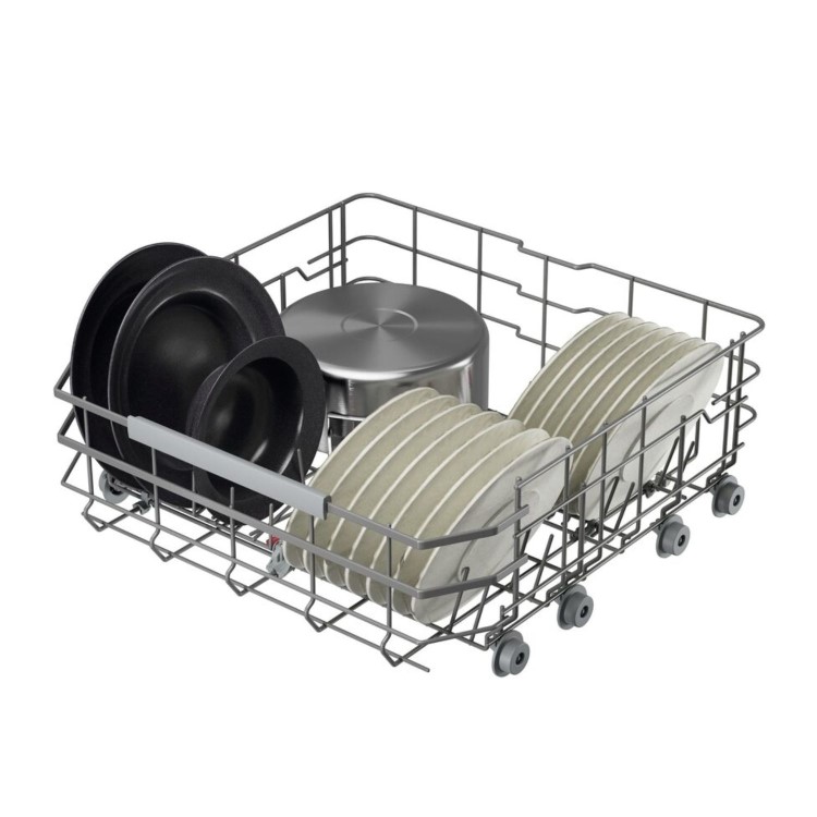 AEG Series 8000 Push2Open Integrated Dishwasher - A-rated Black Control Panel