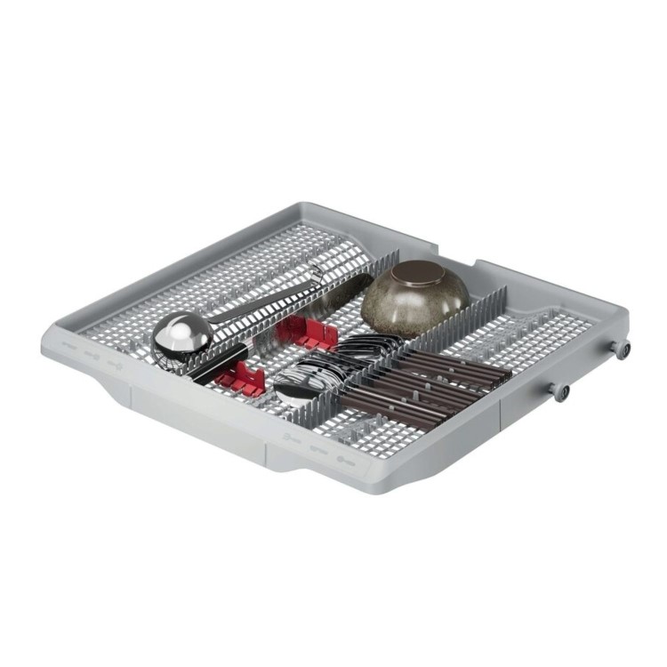 AEG Series 8000 Push2Open Integrated Dishwasher - A-rated Black Control Panel