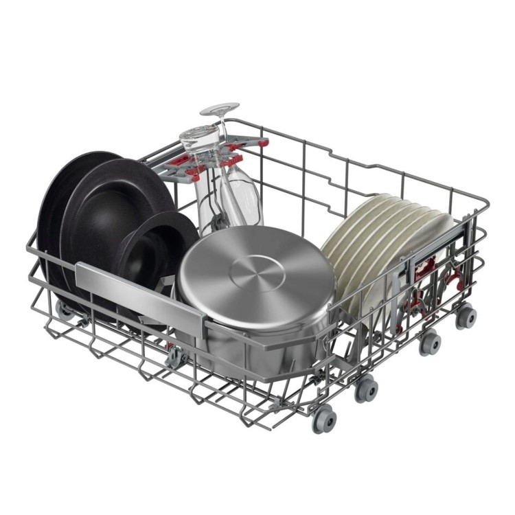 AEG Series 9000 Push2Open Integrated Dishwasher - A-rated Black Control Panel