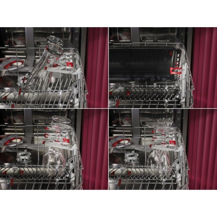AEG Series 9000 Push2Open Integrated Dishwasher - A-rated Black Control Panel