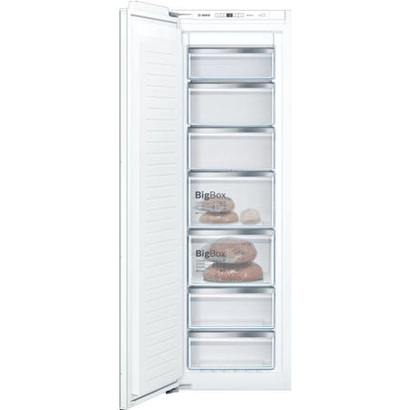 Refurbished Bosch Serie 6 GIN81AEF0G Integrated 211 Litre Upright Freezer