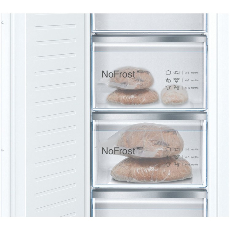 Bosch Series 6 211 Litre Upright Integrated Freezer
