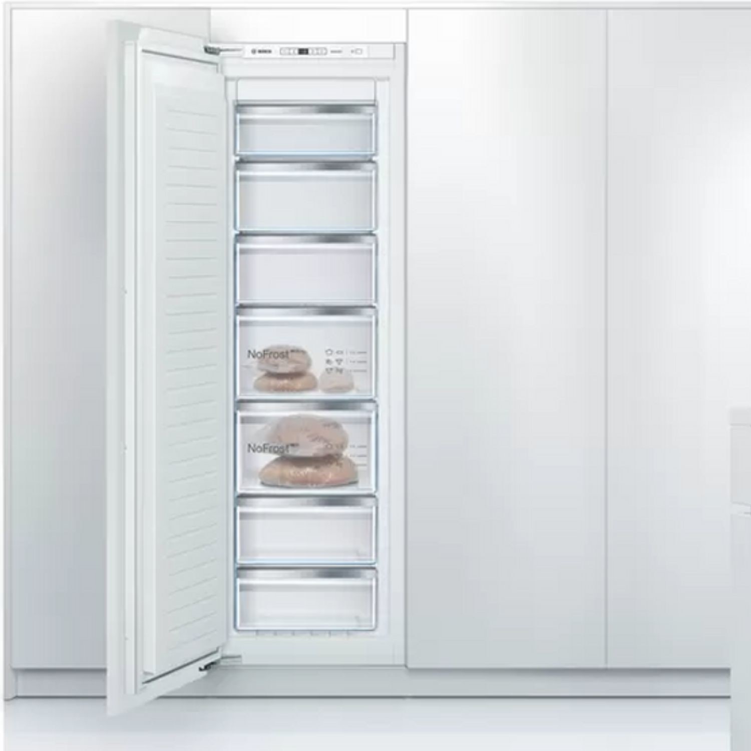 Bosch GIN81VEE0G 177cm Series 4 Integrated In Column Frost Free Freezer