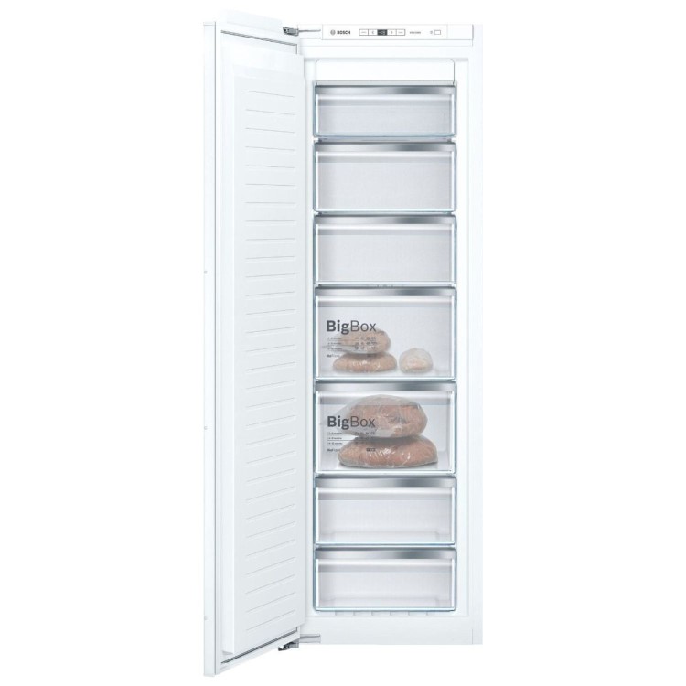 Refurbished Bosch Series 4 GIN81VEE0G Integrated 212 Litre Freezer