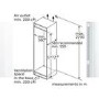 Bosch Series 4 212 Litre In-Column Integrated Freezer