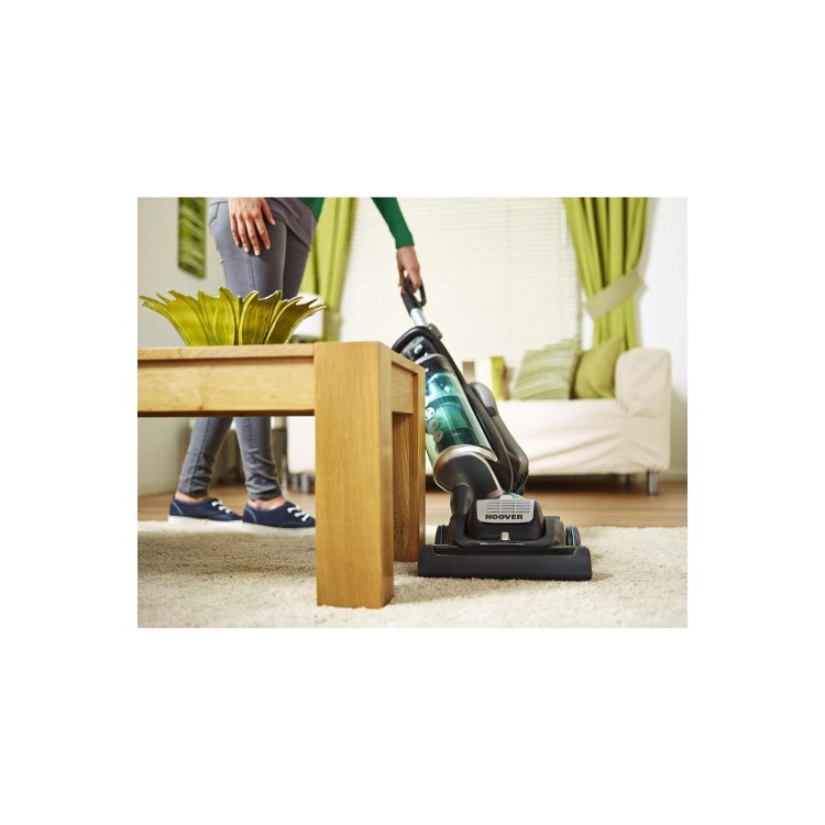 Hoover GL71GL01001 Globe 700W Bagless Upright Vacuum Cleaner Black and Green