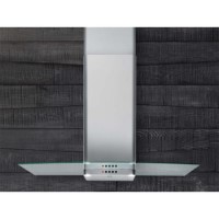 Elica GLACIER90 Chimney Cooker Hood 900mm Stainless steel/glass