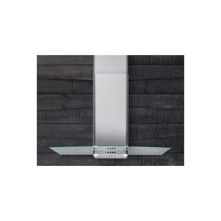 Elica GLACIER90 Chimney Cooker Hood 900mm Stainless steel/glass