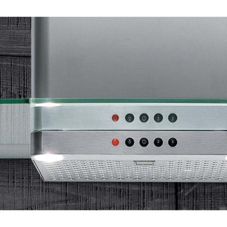 Elica GLACIER90 Chimney Cooker Hood 900mm Stainless steel/glass