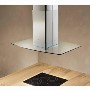 Elica GLACIERISLAND Designer 100cm Island Chimney Hood in Stainless Steel