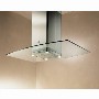 Elica GLACIERISLAND Designer 100cm Island Chimney Hood in Stainless Steel