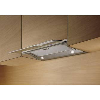 Elica GLIDE60 Decorative 60cm Built-in Cooker Hood With Telescopic Glass Panel
