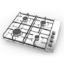 Hisense 60cm 4 Burners Gas Hob - Stainless Steel