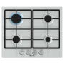 Hisense 60cm 4 Burner Gas Hob - Stainless Steel