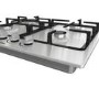 Hisense 60cm 4 Burner Gas Hob - Stainless Steel