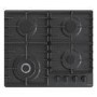 Hisense 60cm 4 Burner Gas Hob - Black